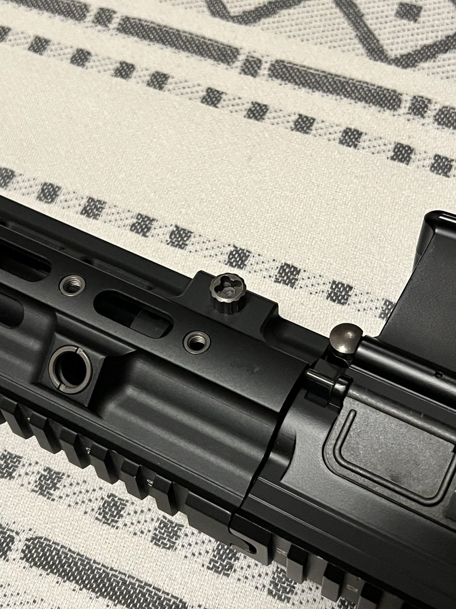 次世代HK416デルタカスタムのハンドガードのネジは100均(200円だった