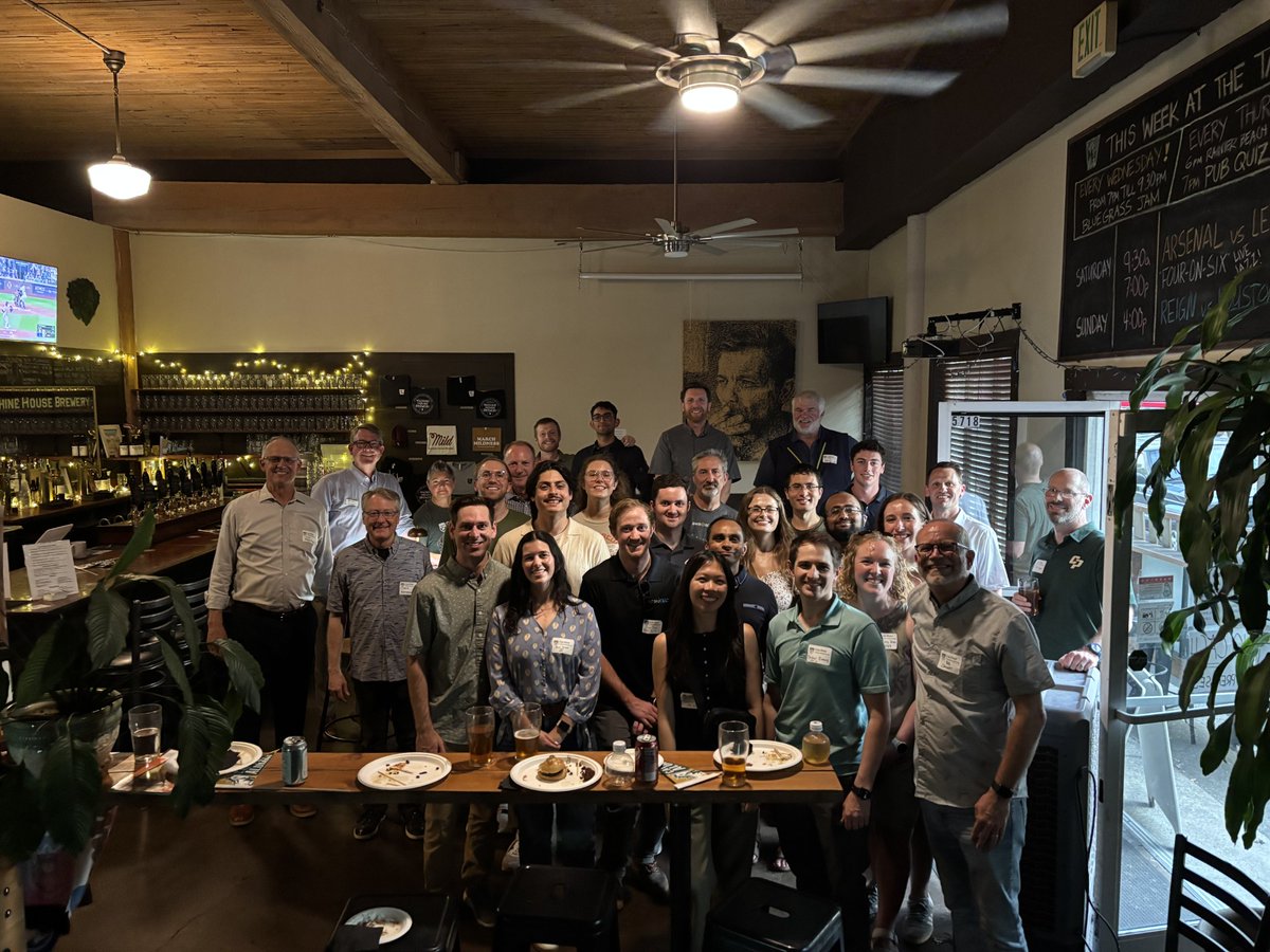 PolyEngineering's tweet image. Mustangs in Seattle! 🐴💚💛 
CENG alumni from 1965 to 2024 gathered at Machine House Brewery, with thanks to alum Chris Kettering for hosting. They shared memories, food and conversation, and we’re proud to see so many #CalPolyEngineering connections thriving. #CalPolyAlumni