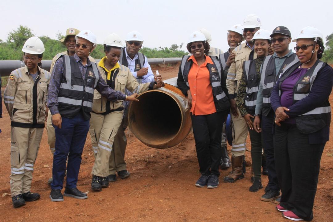Yesterday, September 03rd 2025, and today-September 04th, 2025,  I  inspected the Progress on the construction of the East African Oil Pipeline (EACOP) and the drilling of Oil from Kingfisher (Kikuube District) and Terenga (Burisa) development areas.
The Projects are moving with