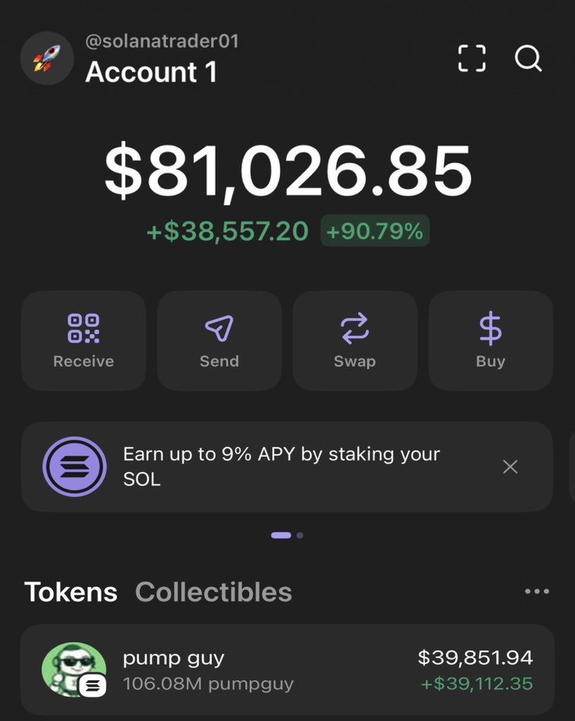 LewisDasso's tweet image. #pumpguy is printing massive profits nonstop on my Alpha telegram group 🏆🏆
Fams are celebrating as usual 

Ca: BFhwU8vyK4v1bm3uva4TXrrhN1md1eSpx75ah245oxSr