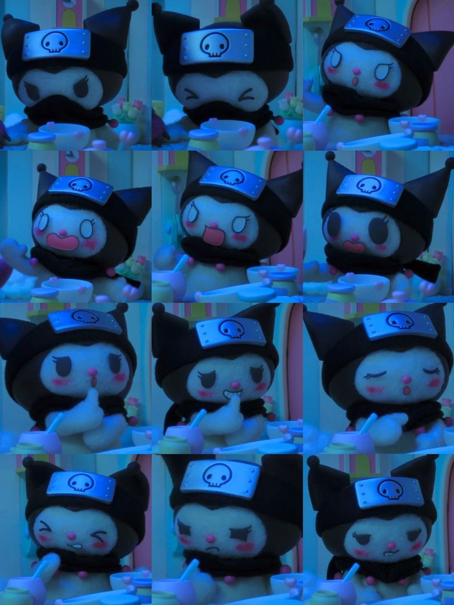 sanriodailys's tweet image. 🩷🖤