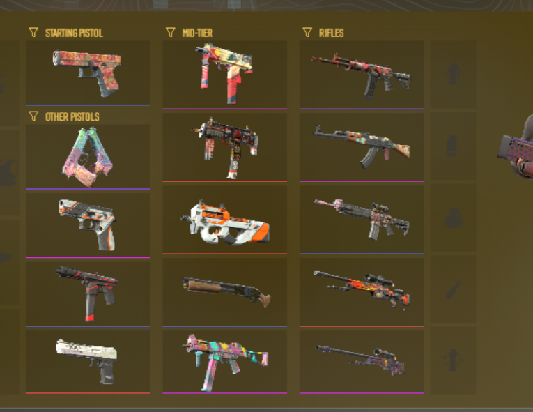 CSFOX10's tweet image. Since we have those slots for nades in layout , there is skins for nades coming soon for sure right ?!! :) 
#CSGO #CS2Giveaway #counterstrike2