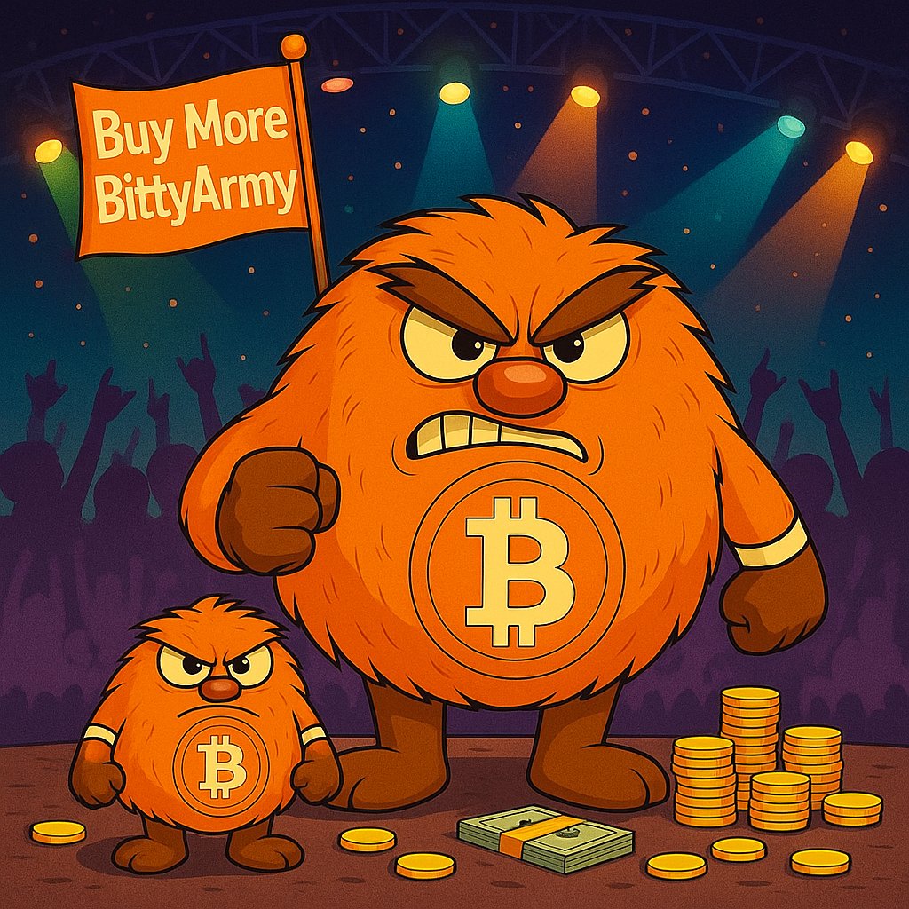 🪖🔥 WHY JOIN BITTY ARMY? 🔥🪖
Because we’re not just holders, we’re soldiers 💎🚀 United, disciplined, and ready to raid our way to multi-million MC 🌕⚔️ When the Bitty Army moves, the market notices. Suit up today chads!

#BittyArmy #BittyBaby #Solana #memecoins #crypto