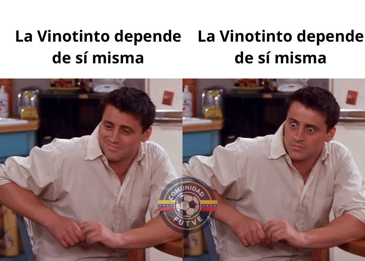 Por aquí estamos tranquilos, 

La Vinotinto depende de sí misma.