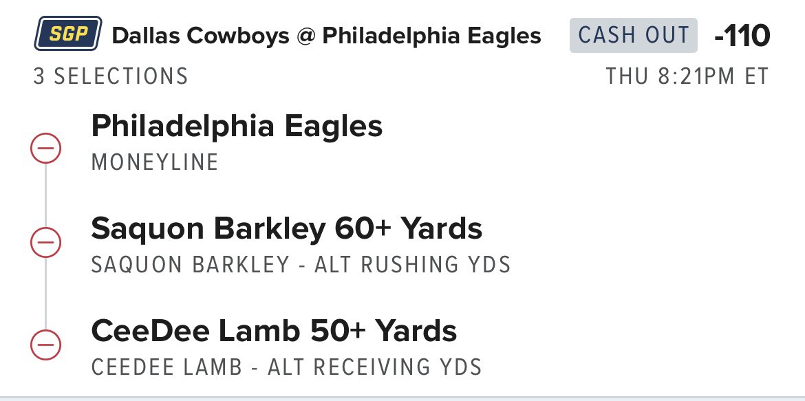 YALL KNOW WHAT TIME IT IS‼️

NFL IS BACK 
JAYBETS IS BACK 

Let’s start this season off right fellas🙌🏽

Quick little -110 NFL builder😈