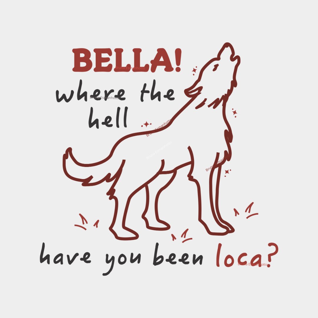 Brunae_art's tweet photo. Check out my Twilight 'Where the hell have you been loca?' design on TeePublic! https://t.co/BtBGfEv5wU https://t.co/JbgMHjApy9