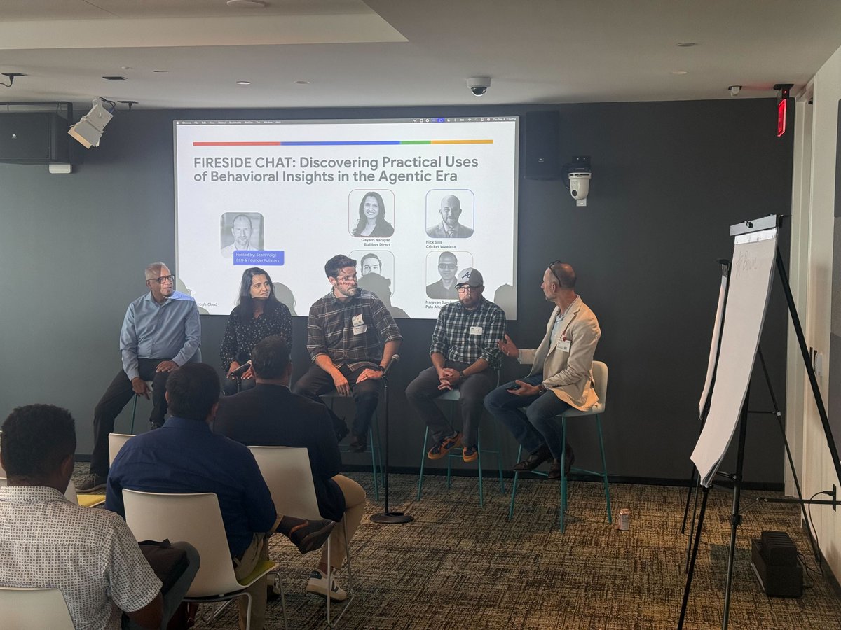 stablekernel's tweet image. 🌟 Today CTO, Bradford Dillon, hit the stage at @fullstory  Innovation Day Atlanta 2025 at @Google  Midtown office.

🚀 Always proud to see our team leading the charge in digital innovation.

#InnovationDay #AI #BehavioralData #DigitalTransformation #StableKernel #TechLeadership