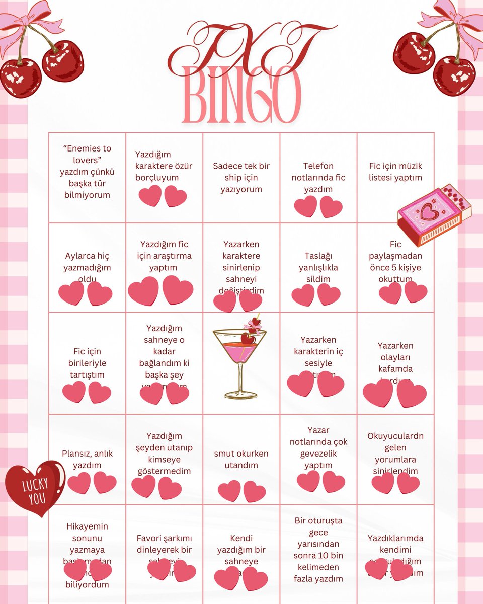 fic için birini rezil ettim ve fic için şarkı yazdım onalrı da ekleyelim lütfen