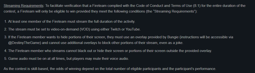 Epic raid delayed One Week 
Streaming requirement and blocking screen new rules for worlds first