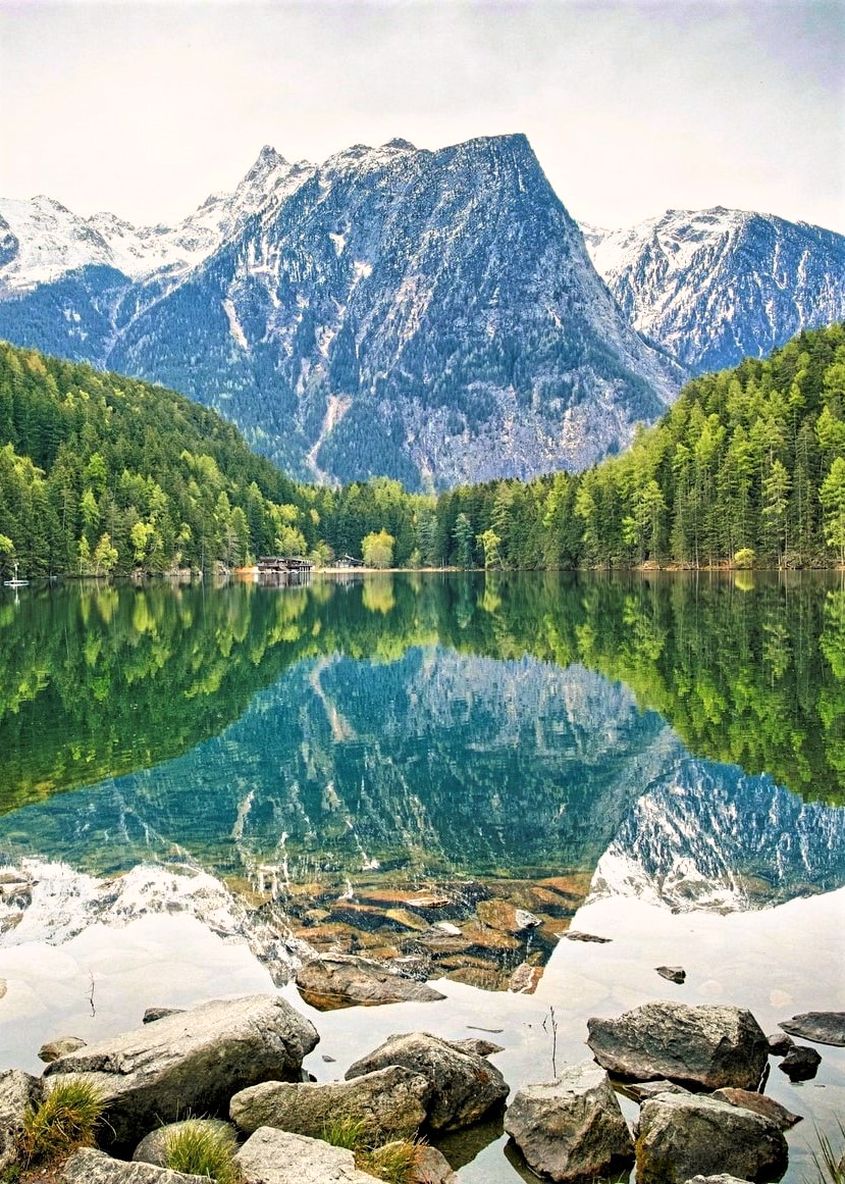 Piburger See-Austria.