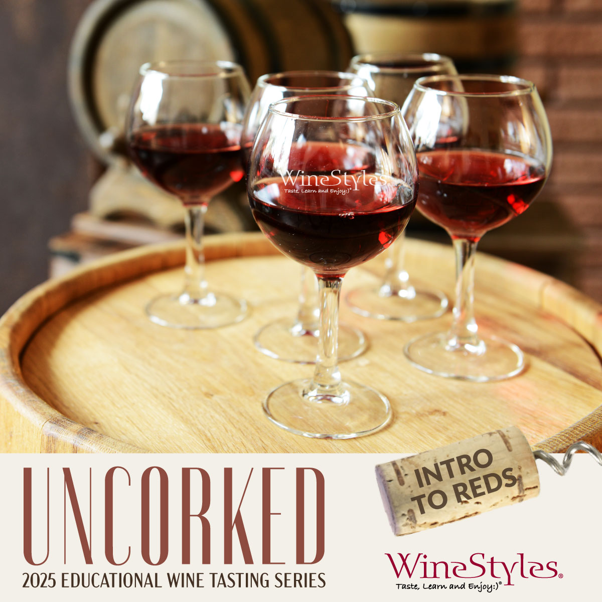 WineStylesNL's tweet photo. 🍷Think you know your Cab from your Pinot? Continue your wine education at WineStyles Cedar Rapids! Join their Uncorked class on Sept 24 @ 6PM,  an "Intro to Reds" wine tasting class. Call WineStyles Cedar Rapids or sign up at https://t.co/rBNjebByo7 https://t.co/hSa62pzlyP