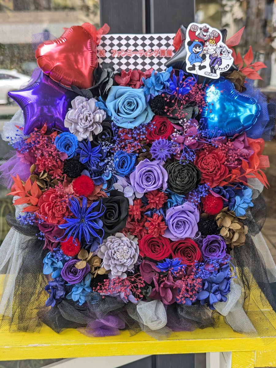 ✦端午の節句・我は武士なり！(ちりめん細工)ブリザーブドアレンジ⑤ ✦端午の節句・我は武士なり！(ちりめん細工)ブリザーブドアレンジ⑤