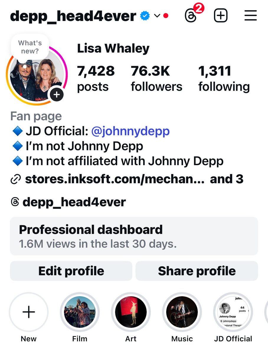 Depphead4ever_'s tweet image. I’m back on IG! For now, anyway. @instagram needs to fix their app so creators and users stop losing their hard work! #FixInstagram