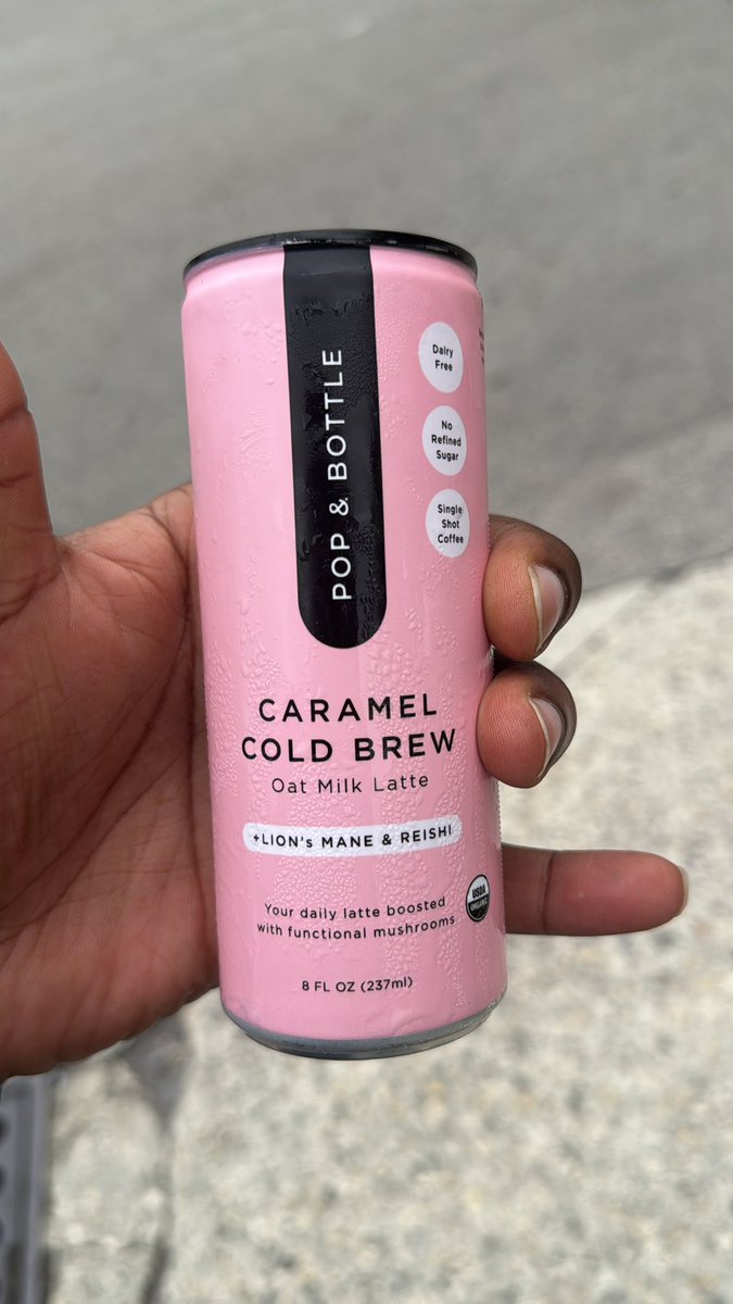 Literally is the perfect chemistry. Light aftertaste and keeps me fueled after a long day of teaching. <a href="/PopandBottle/">POP & BOTTLE</a>