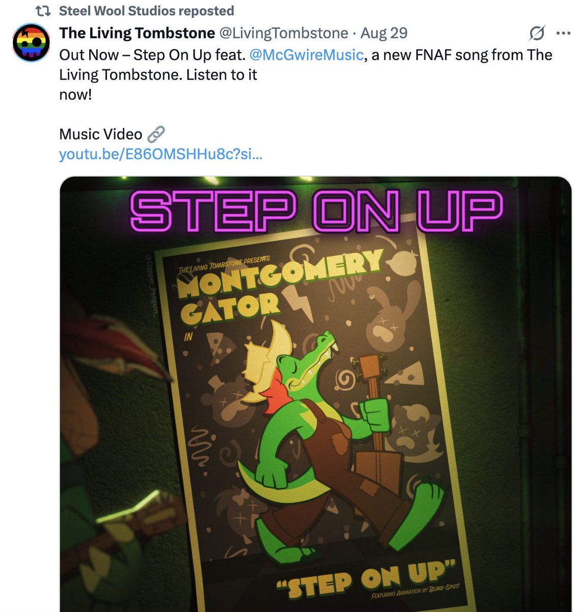 Can't believe Steel Wool is promoting such defamatory portrayals of Monty, smh.