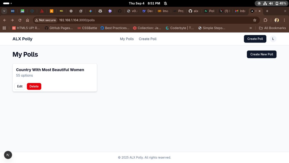 AI-Assisted Security Review and Debugging

Debugging the alx polly app - using <a href="/zeddotdev/">Zed</a> and <a href="/cursor_ai/">Cursor</a>

#ALX_AIDEV  II <a href="/alx_africa/">ALX Africa</a> <a href="/alxafrica/">ALX Africa</a> <a href="/jbarbier/"></a> <a href="/kalibetre/">Kalkidan Betre</a> <a href="/lowercase_life/">Danson Kalaghe</a>