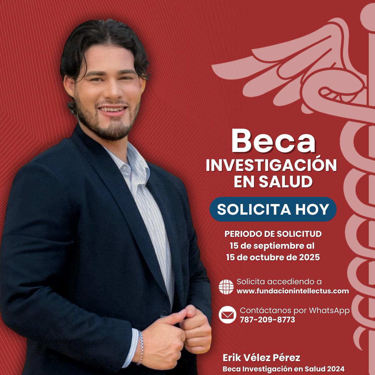 IntellectusPR's tweet image. La Beca de Investigación en Salud de la Fundación Intellectus tiene como objetivo estimular proyectos enfocados en la prevención de salud en Puerto Rico. Con un presupuesto anual de $85,000, esta beca brinda apoyo económico para cubrir parte o la totalidad de tu investigación.