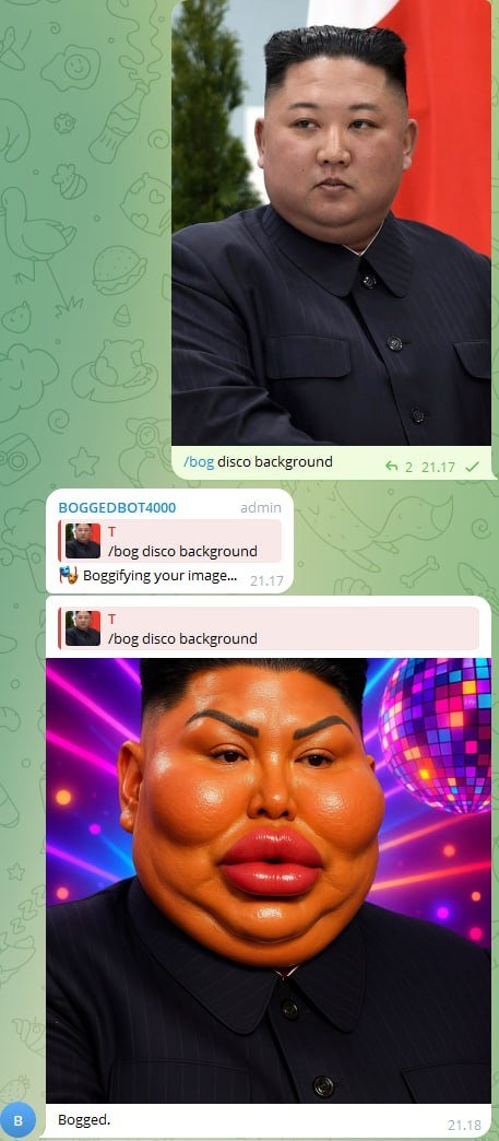 new bot with prompt customization is being cooked. 

stay tuned boggers.