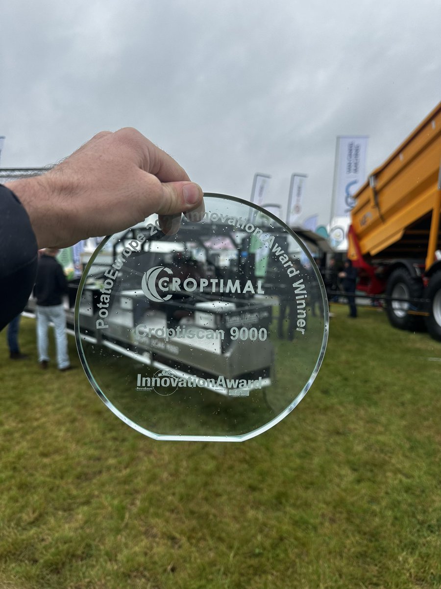 De Croptiscan 9000 door de sector omarmd!