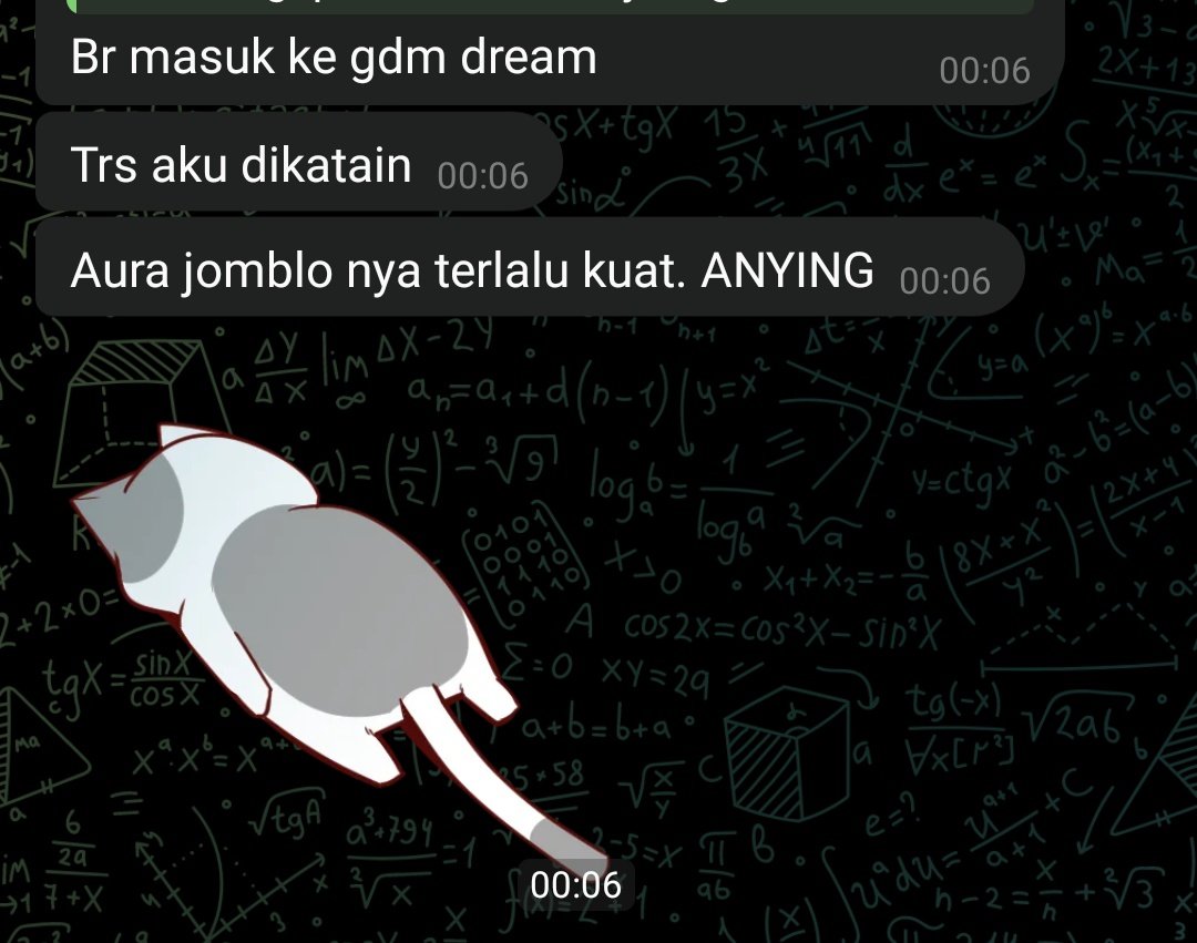 HAHAHAHA 😂 maaf sayang, pacarmu sedang beradaptasi dalam mencarii uang