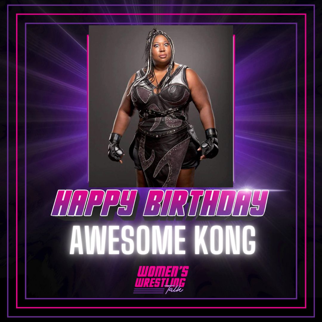 WWTalkPod's tweet image. Happy Birthday to the amazing @Awesome Kong!
Make sure you go and show her some birthday love❤️
#impactwrestling #AEW #womenswrestling