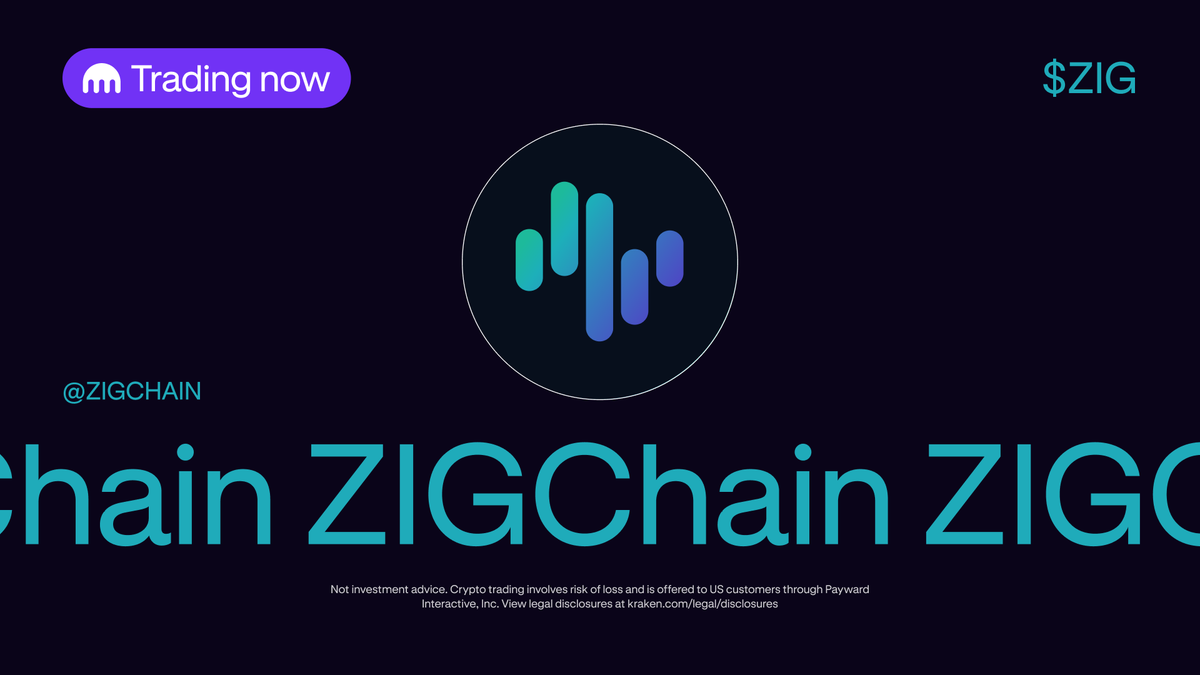 $ZIG is now live on Kraken 📣

Explore RWA tokenization and DeFi with <a href="/ZIGChain/">ZIGChain</a> 

Start trading today ⤵️ 
p.k.xyz/9f1e/iy1s4i77