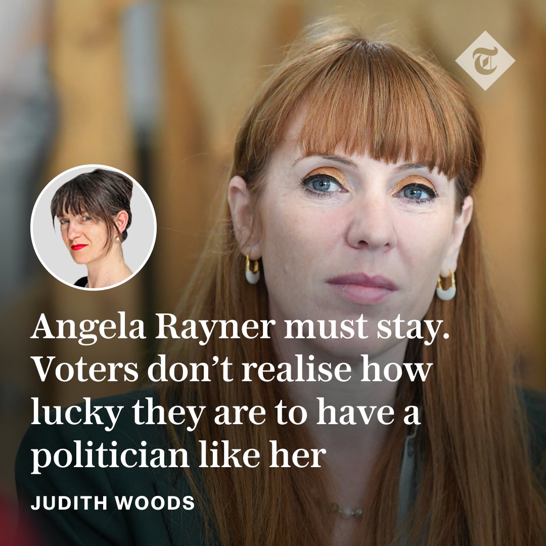 ✍️ 'Unlike most of our over-privileged MPs, the whip-smart Deputy PM actually understands the problems of ordinary people' | Writes Judith Woods

Read the full column ⬇️
telegraph.co.uk/news/2025/09/0…