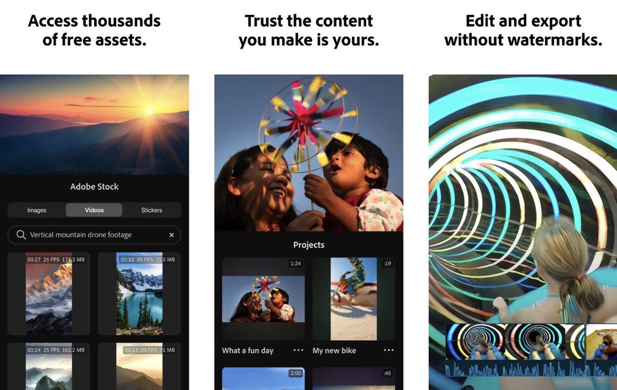 iMathTechs's tweet image. 🎬 Adobe Premiere débarquera sur iPhone/iPad fin septembre !
Gratuit, 4K HDR, sans limite de pistes 🎶🎥
➡️ Sous-titres automatiques
➡️ Export réseaux sociaux
➡️ Fonctions IA (Firefly)
💡 Une vraie alternative à CapCut/LumaFusion ?
#Adobe #Premiere #iPhone #iPad