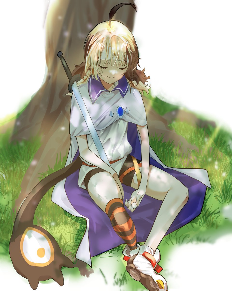 humble knight
#これを見た人は無言で去年の9月の画像を貼る