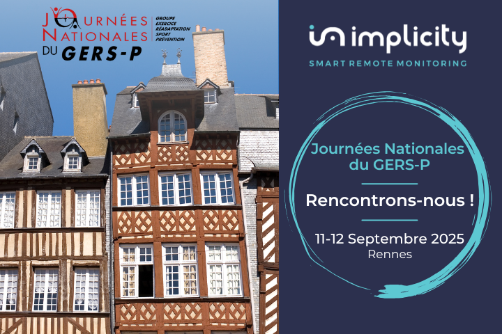 Rejoignez-nous aux Journées Nationales du GERS-P à Rennes, les 11 et 12 septembre 2025 ! Nous serons sur place pour échanger avec vous sur les dernières innovations en télésurveillance des patients insuffisants cardiaques.

#GERSP2025 #Cardiologie #TélésurveillanceCardiaque