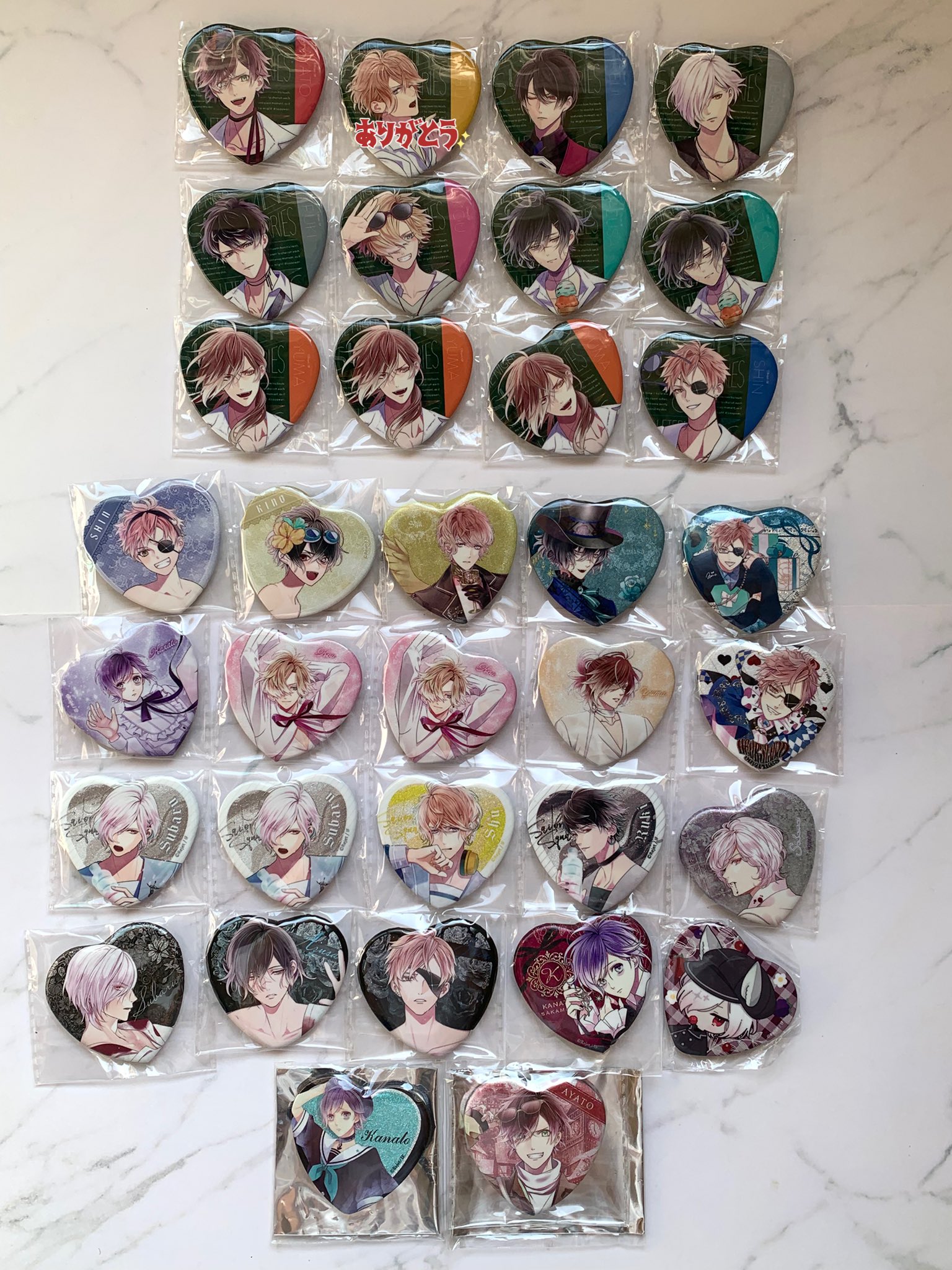 ディアラバ 白衣 缶バッジ カナト DIABOLIK LOVERS ディアラバ 極推し缶バッジ 逆巻カナト - メルカリ