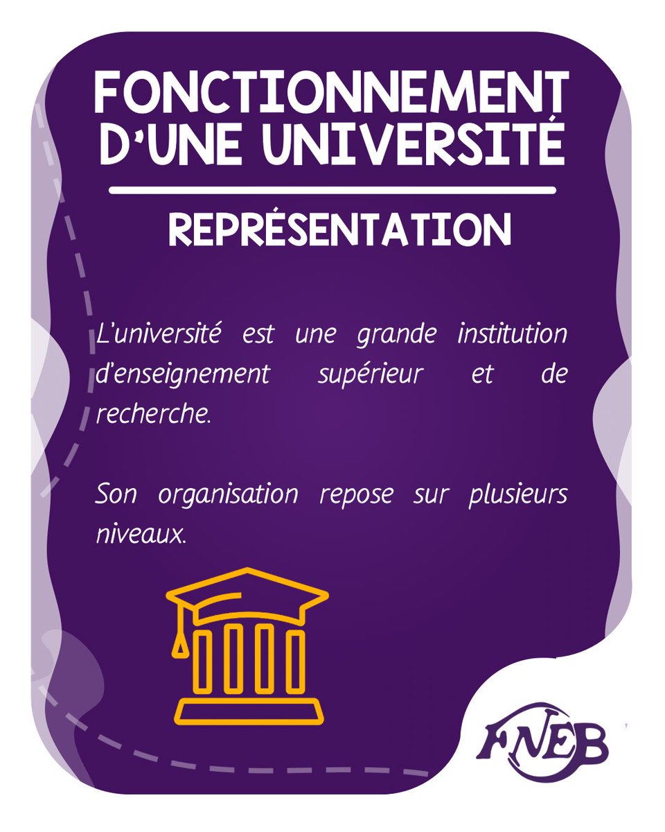 FNEBmono's tweet image. [👨‍🎓REPRÉSENTATION – UNIVERSITÉ 🏫]

La rentrée approche à grands pas. Pour mieux vous en sortir, on vous explique comment fonctionne une université.
_
#fnebmono #représentation #Université #etude