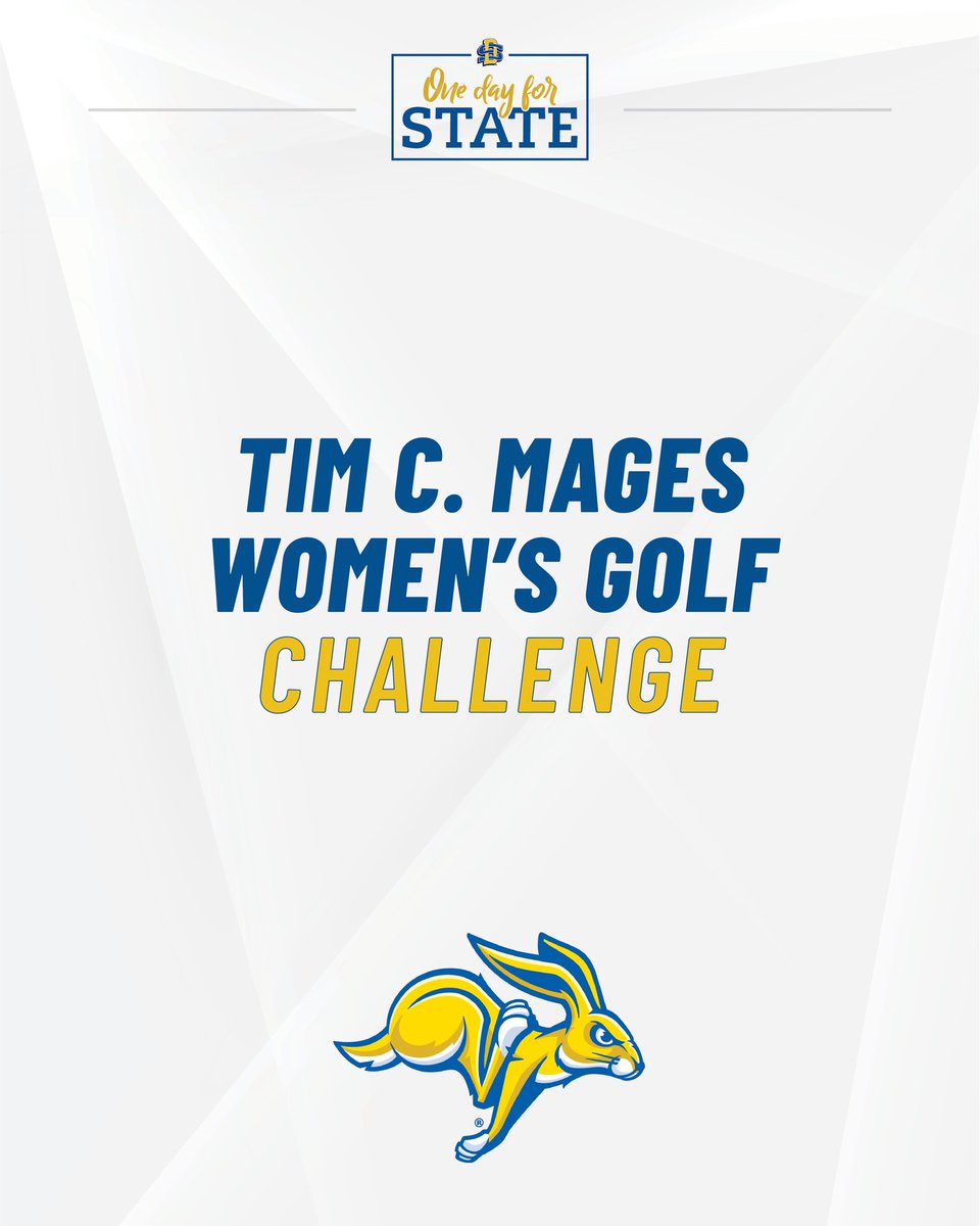 Another challenge has entered the chat! ✅

If we reach $55,000 in donations to women’s golf today, Tim C. Mages will give an additional $5,000 to our program! 

🔗 » givecampus.com/s/7eb6zc

#GoJacks 🐰
