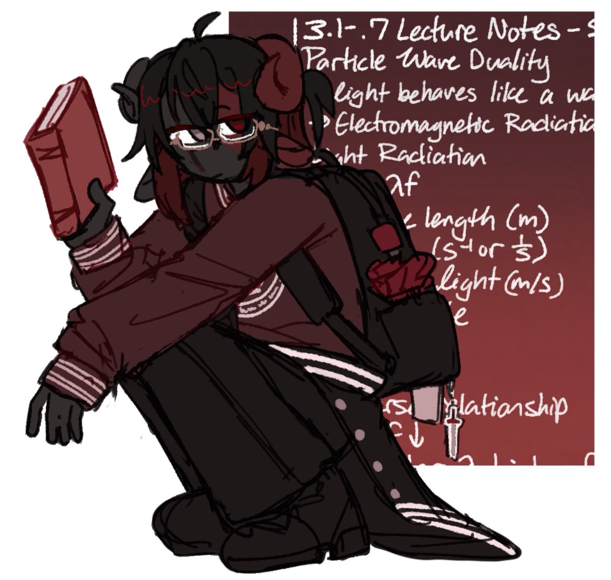 Day 58 — 🚏
I started classes 😕
#dumbisdumbfanart