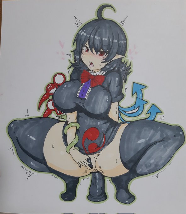 ぬえちゃん色紙できました🛸👽 