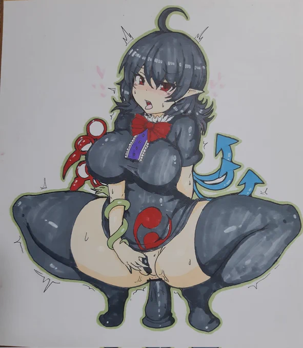 ぬえちゃん色紙できました