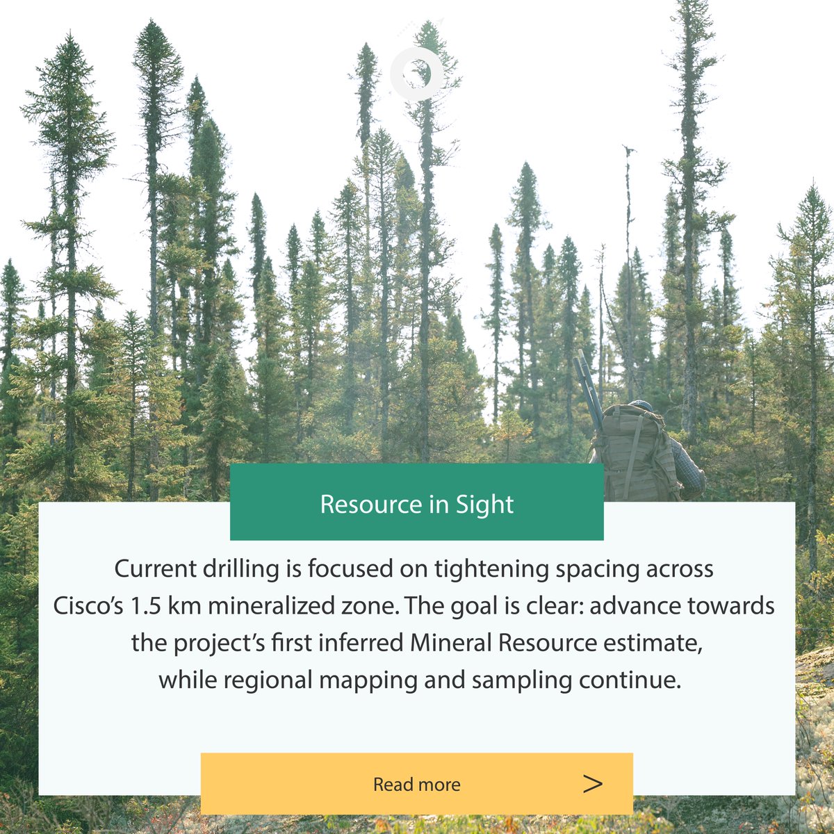 Inverci0's tweet photo. @Q2Metals accelerates at Cisco! π
Backed by a $26M financing, the company has tripled its drill program with three rigs turning and a fourth on the way. The goal? Move Cisco closer to its initial inferred Resource Estimate! π
#Lithium #QuebecMining #Q2Metals #EnergyTransition https://t.co/1W9oeeCilM