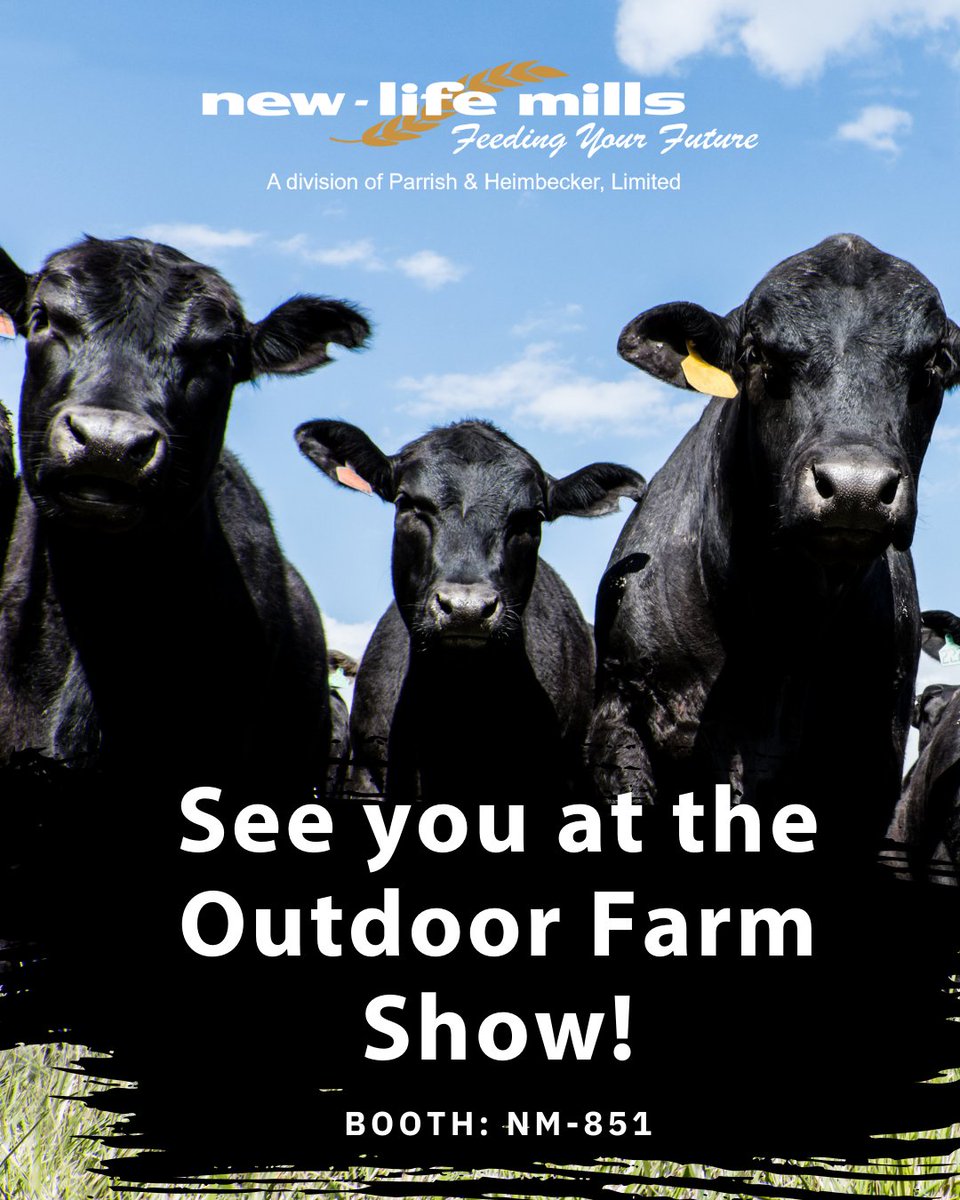 Hard to believe the <a href="/outdoorfarmshow/">Canada's Outdoor Farm Show</a> is just around the corner!
Stop by our booth to connect with our Poultry and Ruminant Sales Reps and explore feed solutions tailored to your farm.
Let’s talk about nutrition that works for you.
#FeedingYourFuture #CanadianAg