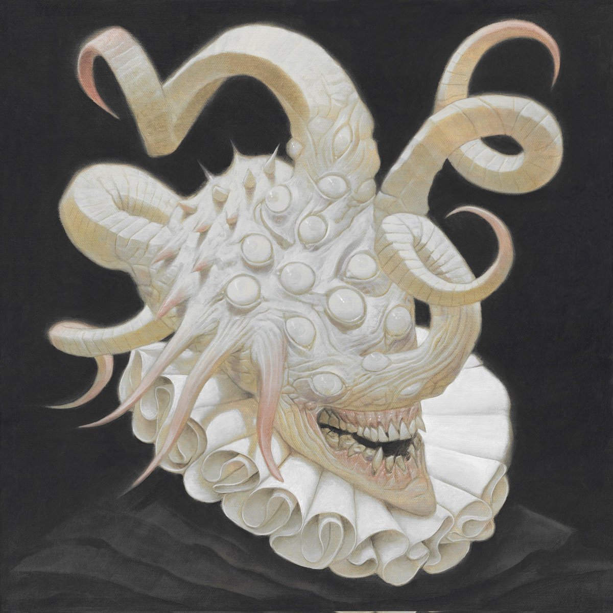 "The Pale One"
Oil on canvas 16" x 16"

This piece is part of the "THE BLAB! SHOW’S 20th ANNIVERSARY CELEBRATION GROUP SHOW" curated by Monte Beauchamp, opens Sept. 6th 6-10 PM at <a href="/CoproGallery/">Copro Gallery</a>