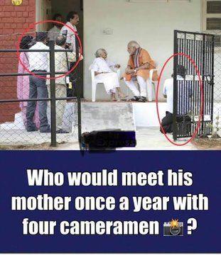 #NautankiModi
Man with camera man