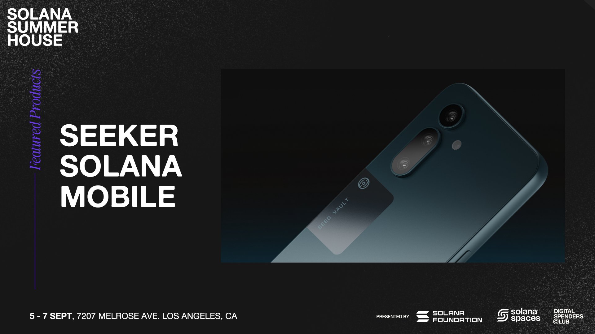 ソラナモバイル　Seeker Solana Seeker | The Definitive Web3 Mobile Device
