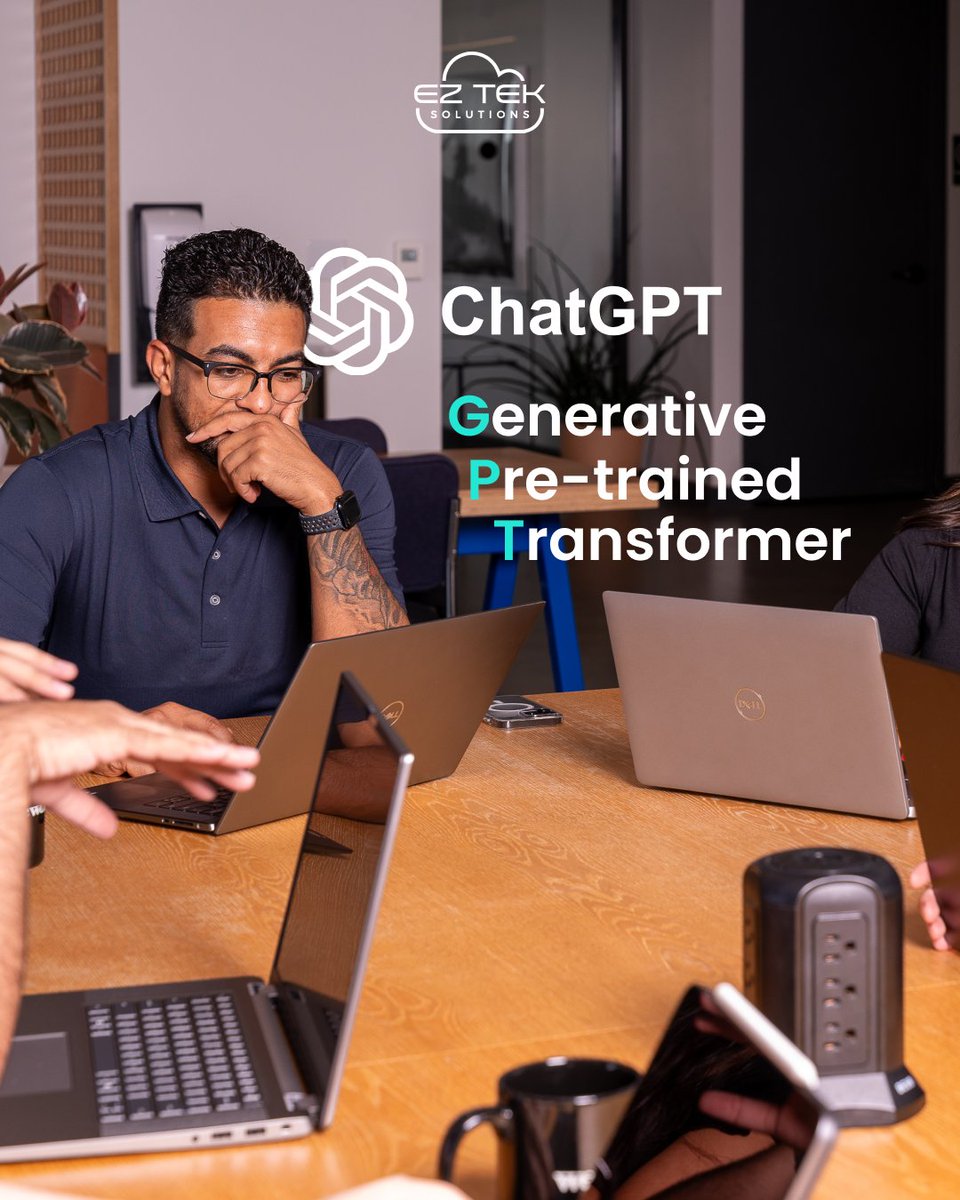 eztek_solutions's tweet image. GPT =
🧠 Generative – creates text, code, ideas
📚 Pre-trained – learned from tons of data
⚙️ Transformer – the AI engine under the hood
Want to actually use ChatGPT at work?
Join our next free AI Learning Lab → events.teams.microsoft.com/event/1e5c0987…