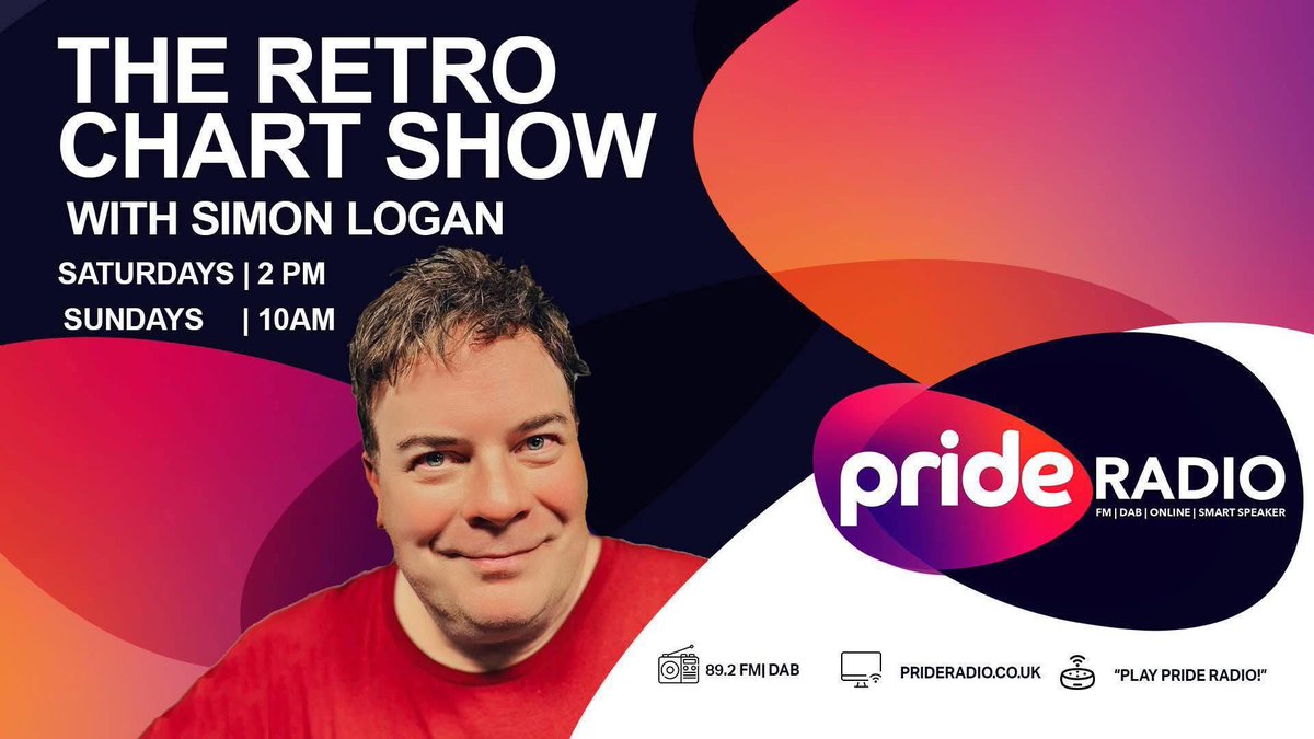 Simons80s90s's tweet photo. Catch Simon Logan on @myprideradio every weekend with The Retro Chart Show. Featuring a 70s, 80s, or 90s year! 📻

Catch Up - https://t.co/ryO48jjT1i

#SimonLogan https://t.co/1I2Dr2gT44