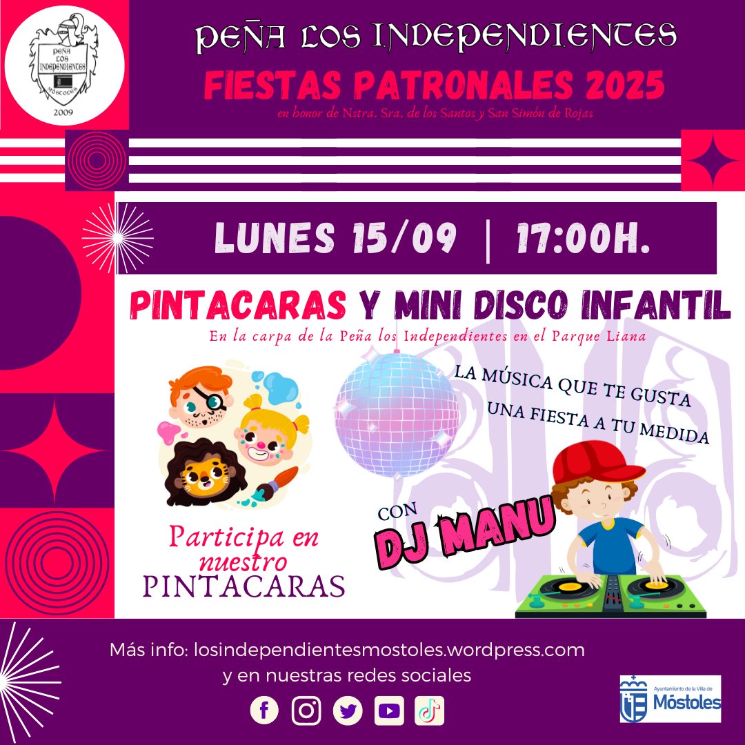 PEÑA LOS INDEPENDIENTES MÓSTOLES tweet media