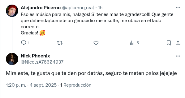🔥🔥🔥Otro judio cobarde, sin argumentos, insulta y bloquea.
UNO MAS HUNDIDO!!! <a href="/NicolsA76604937/">Nick Phoenix</a>