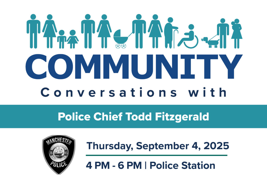 ChiefFitzMPD's tweet image. Police Chief’s Monthly Office Hours: Police Chief Todd Fitzgerald is hosting his monthly office hour on Thursday, September 4, 2025 from 4 PM to 6 PM at the Police Station.… manchestermapd.com/police-chiefs-…