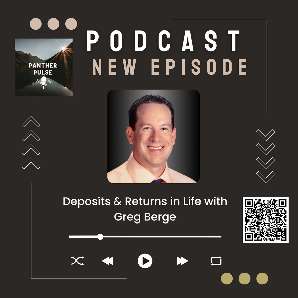 🎙️New Episode on the Panther Pulse with <a href="/gregberge/"></a> 
What you put in (effort, attitude, preparation) is what you get out in life. 

Listen on Apple Podcasts &amp; Spotify
open.spotify.com/episode/7gIevg…