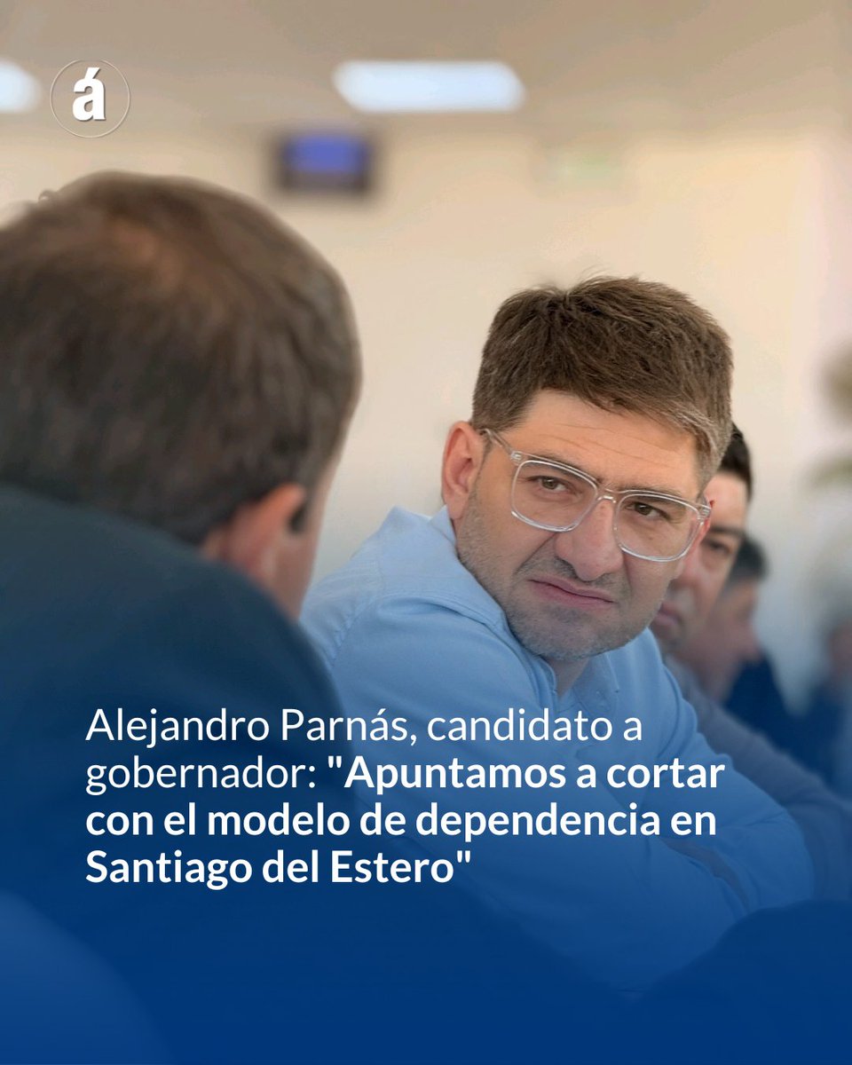 Entrevista con Ámbito | Alejandro Parnás encabezará la boleta del frente Despierta Santiago en las elecciones de octubre, cuando la provincia elegirá nuevo mandatario | ✍️Por <a href="/JotaRF92/">Joaquín Rodríguez Freire</a> | Más información en tinyurl.com/2uu8cexd