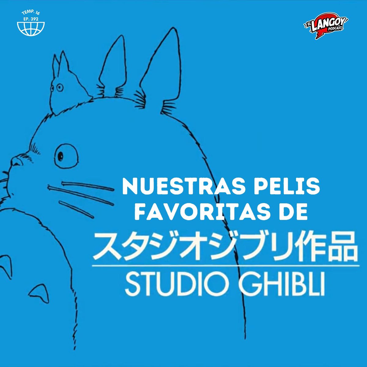🎙️¡Nuevo Programa!
Conversamos sobre nuestras películas favoritas de #StudioGhibli, ¿Cuál es tu película favorita del estudio con el logo de #Totoro?

🎧Escúchanos aquí 👇
#Spotify bit.ly/41BHcwH
#YouTube  bit.ly/4mQuDGo
#Apple apple.co/3HVmhhC