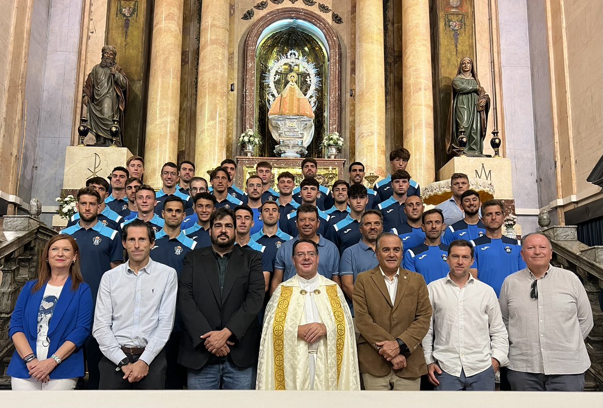 CF Talavera de la Reina ๐๐บ (@cftalavera) on Twitter photo ๐ฟ Ofrenda a Nuestra Seรฑora del Prado. Un momento de fe y tradiciรณn en la antesala del debut en casa.
๐ซถ๐ฝ Orgullo, historia y sentimiento.
#VolvamosASoรฑar ๐๐ค ๐ฟ Ofrenda a Nuestra Seรฑora del Prado. Un momento de fe y tradiciรณn en la antesala del debut en casa.
๐ซถ๐ฝ Orgullo, historia y sentimiento.
#VolvamosASoรฑar ๐๐ค
